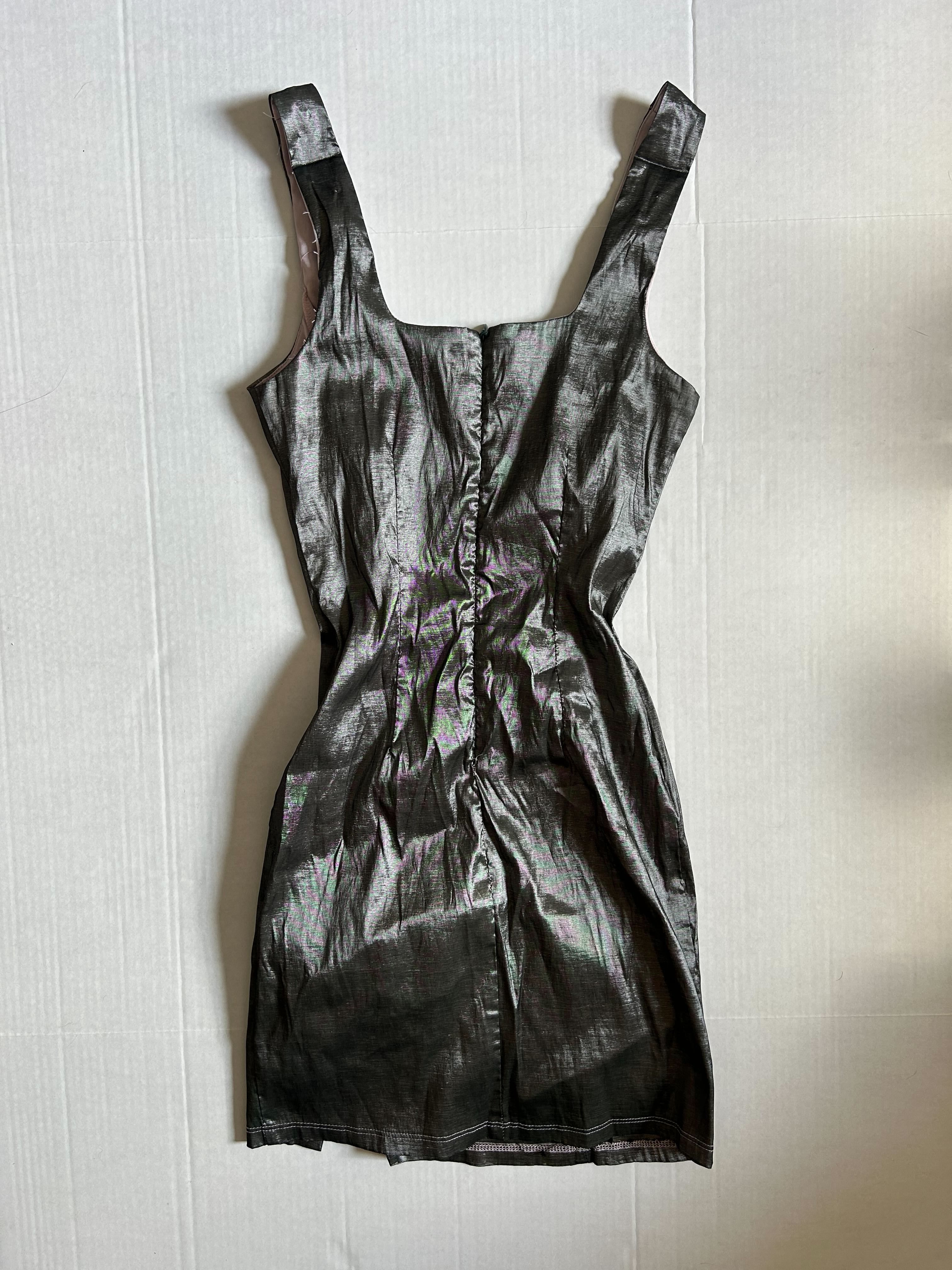 Allison & Kelly Iridescent Mini Dress photo 2