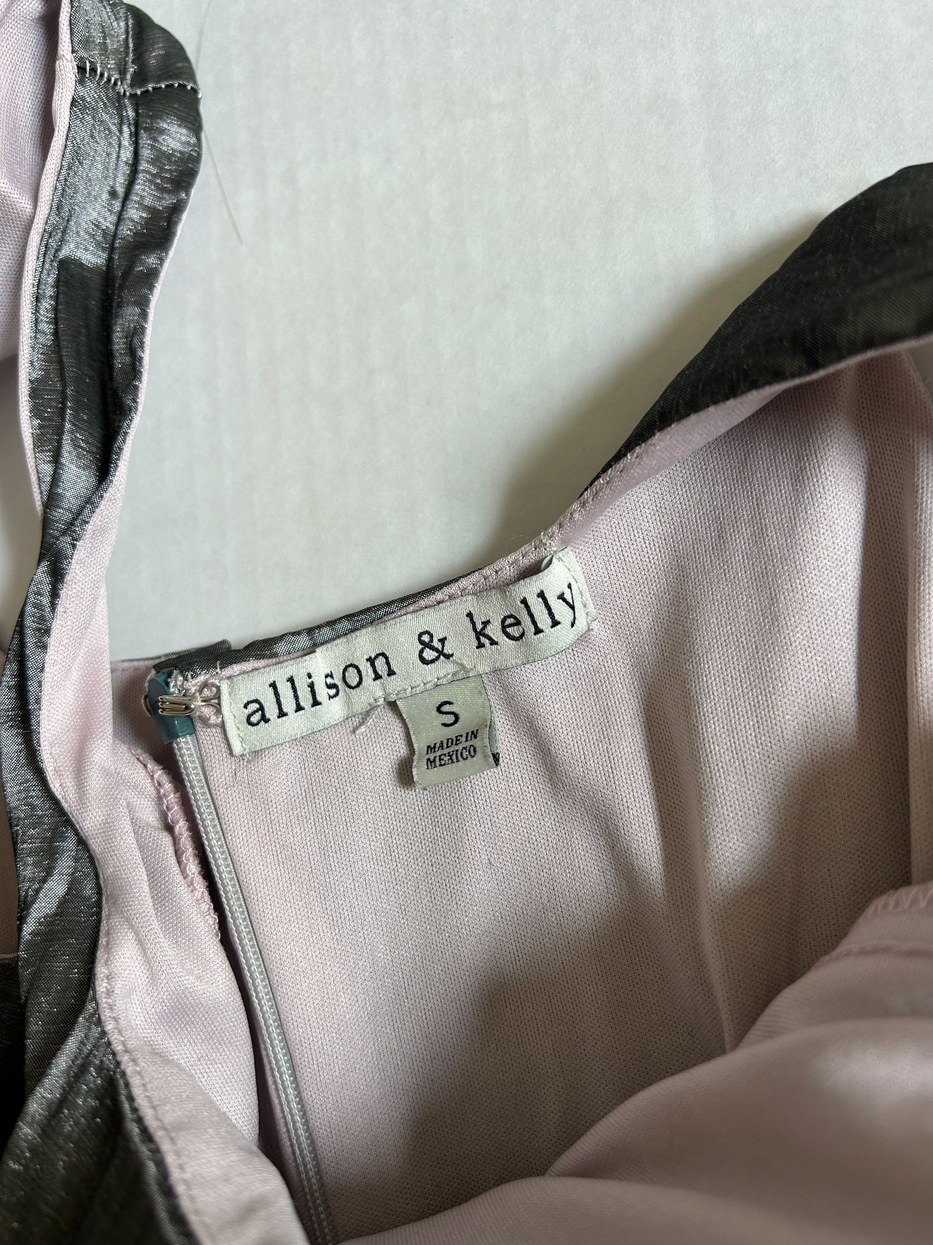 Allison & Kelly Iridescent Mini Dress photo 3